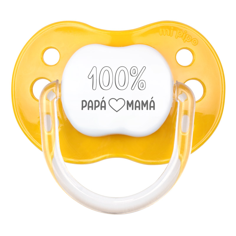 Chupete Divertido 100% Papá, Mamá