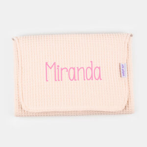 Cambiador Gofre Rosa Soft personalizado