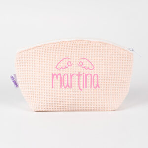 Neceser Gofre Rosa Soft personalizado