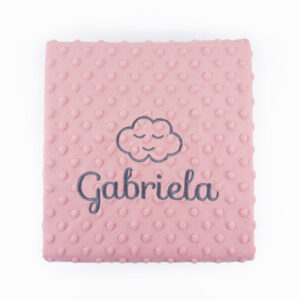 Manta Personalizada Blush, con dibujo a elegir